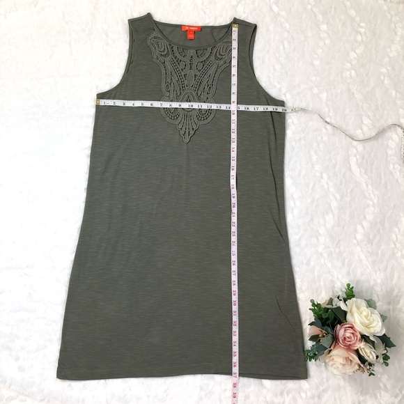 Joe Fresh l Green Knee Length Sleeveless Dress L - Picture 10 of 10